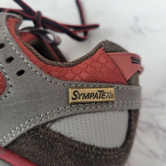 Ryn Trail Red Gray Athletic Shoe US Size 6  Korean 235  Hiking Running - Picture 13 of 14